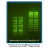 DNA gel excited by smartblue blue light transilluminator